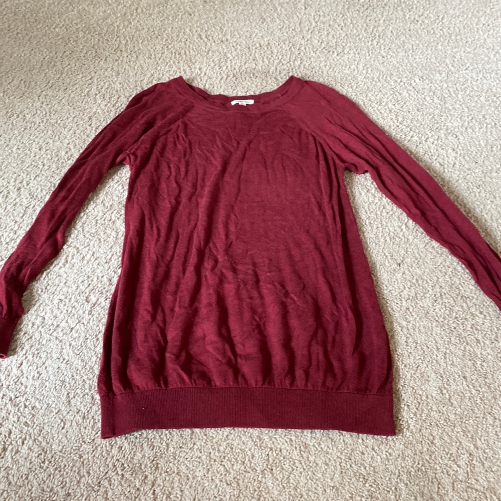 Super soft MJ long sweater with silk back